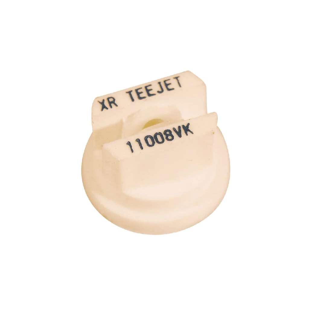 Duză ventilator plat XR 110° 08 albă din material ceramic TeeJet XR11008VK