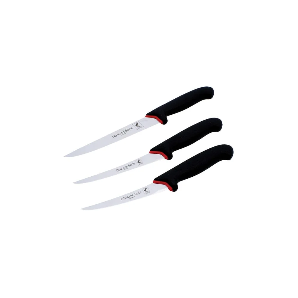 Set de cuțite de bucătărie negre 3 piese La-Va Z11052