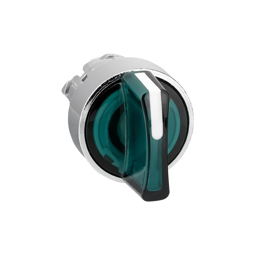 Comutator selector verde I 0 II ZB4BK1333