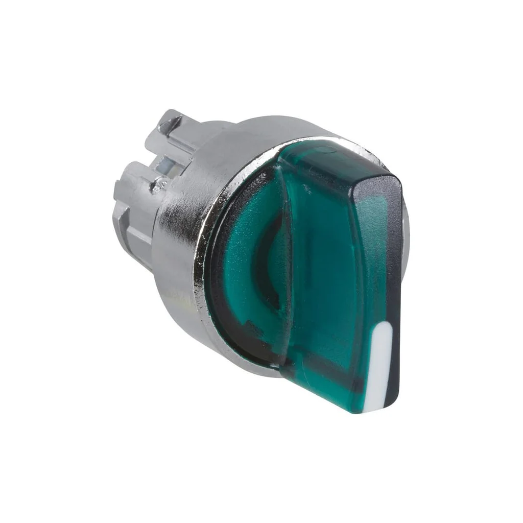 Comutator selector verde 0 I ZB4BK1233