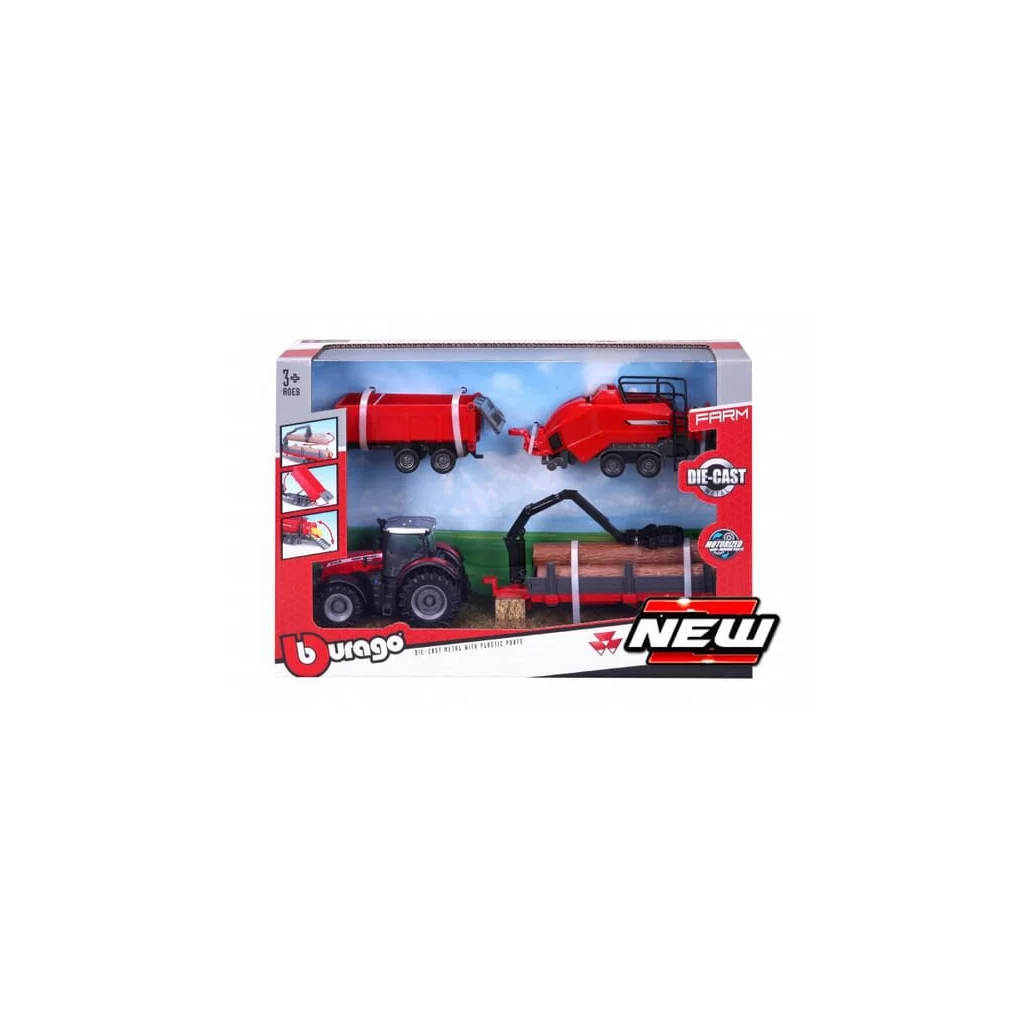 Set tractor Massey Ferguson 8740S