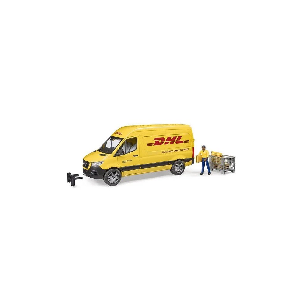 Furgonetă MB Sprinter DHL cu șofer
