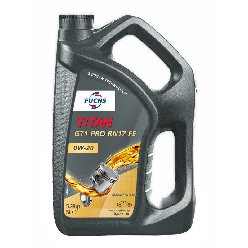 Ulei motor Titan GT1 PRO RN17 FE 0W-20 5l FUCHS