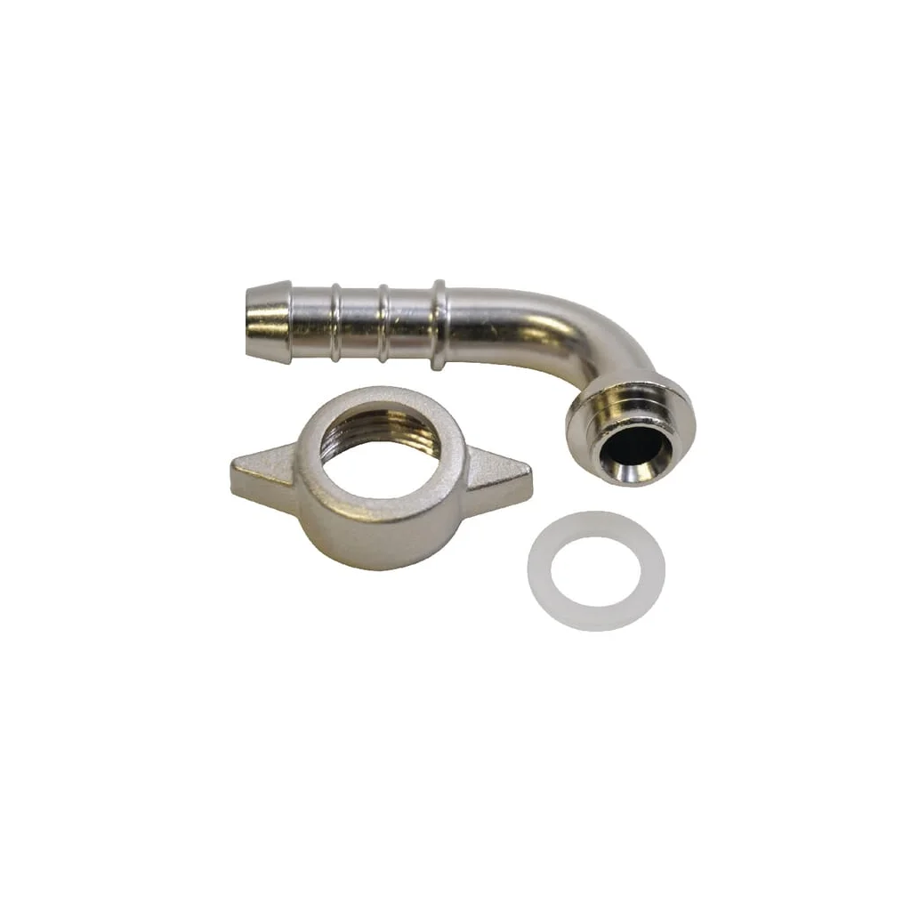 Mufă cu ștuț de furtun 90° 1/2"x13mm 1636046