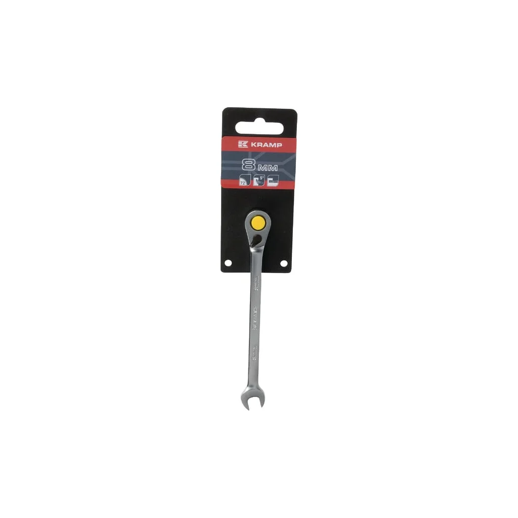 Cheie fixă combinată cu clichet 8mm L=140mm 1802030008KR