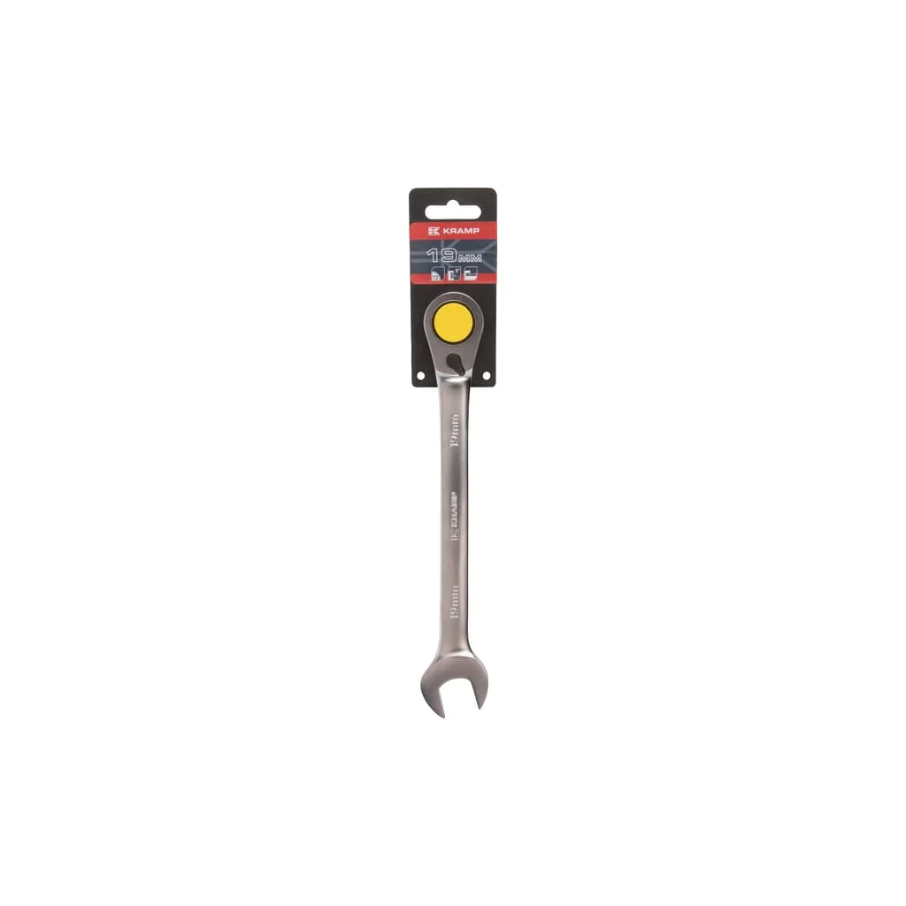 Cheie fixă combinată cu clichet 19mm L=245mm 1802030019KR