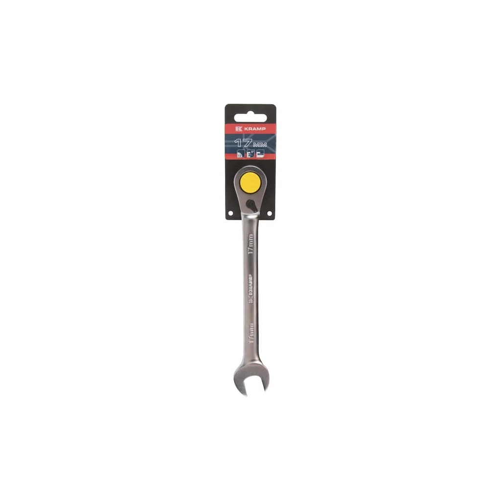 Cheie fixă combinată cu clichet 17mm L=225mm 1802030017KR