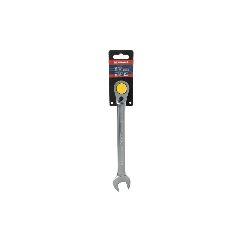 Cheie fixă combinată cu clichet 18mm L=235mm 1802030018KR