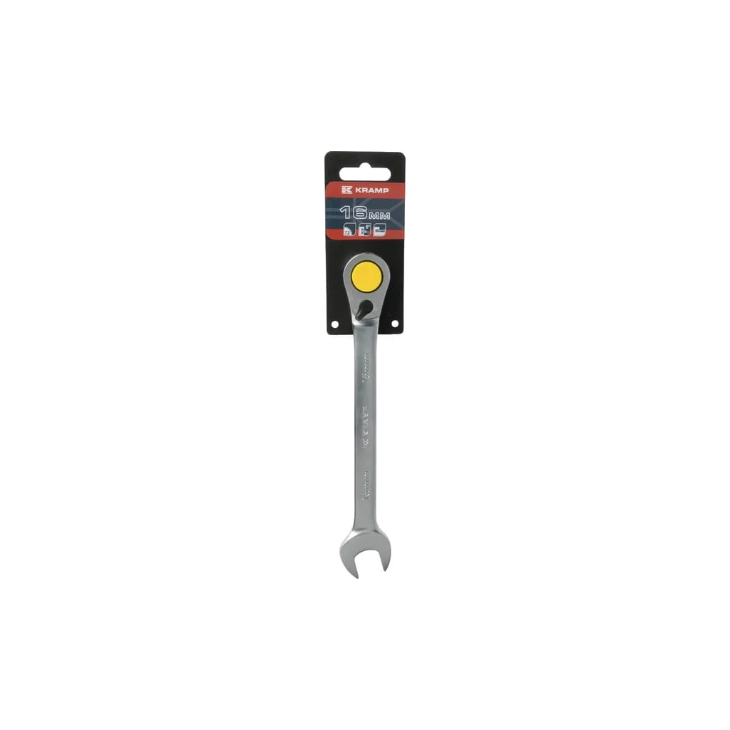 Cheie fixă combinată cu clichet 16mm L=210mm 1802030016KR