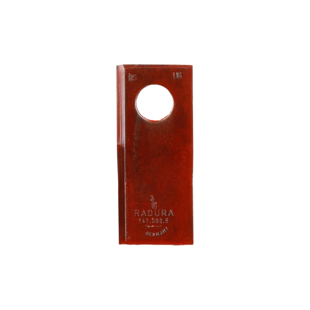 Lamă cositoare dreapta 94x40x3mm orificiu 19mm pachet 25 buc. potrivită pentru Krone 001473025KR