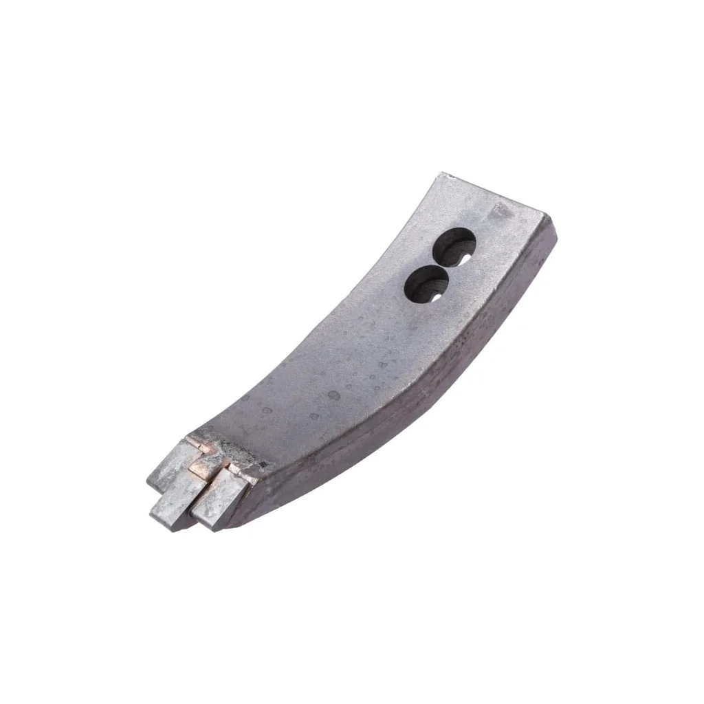 Brăzdar cultivator 270x81mm întărit curbat 2 orificii potrivit pentru Väderstad 205006N