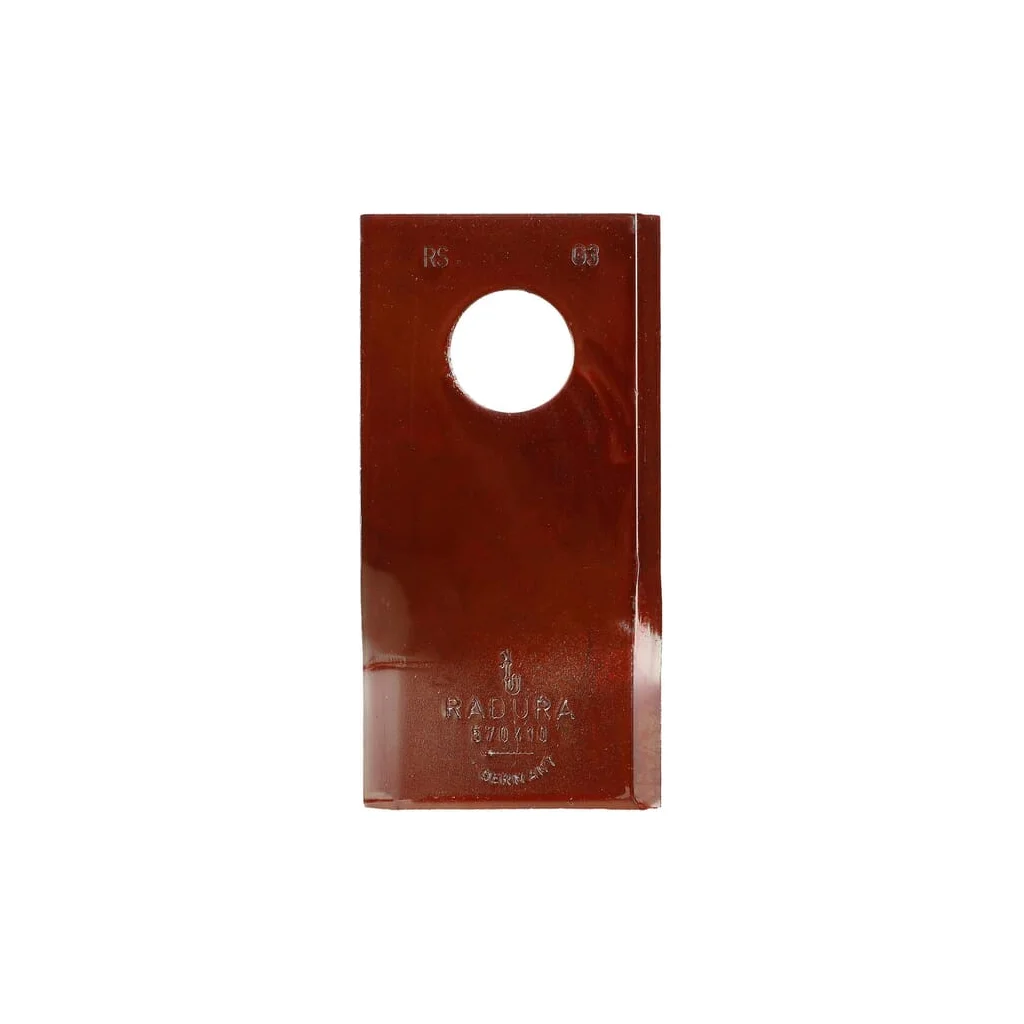 Lamă cositoare dreapta 93x47x3mm orificiu 19mm pachet 25 buc. potrivită pentru Krone 001458682KR