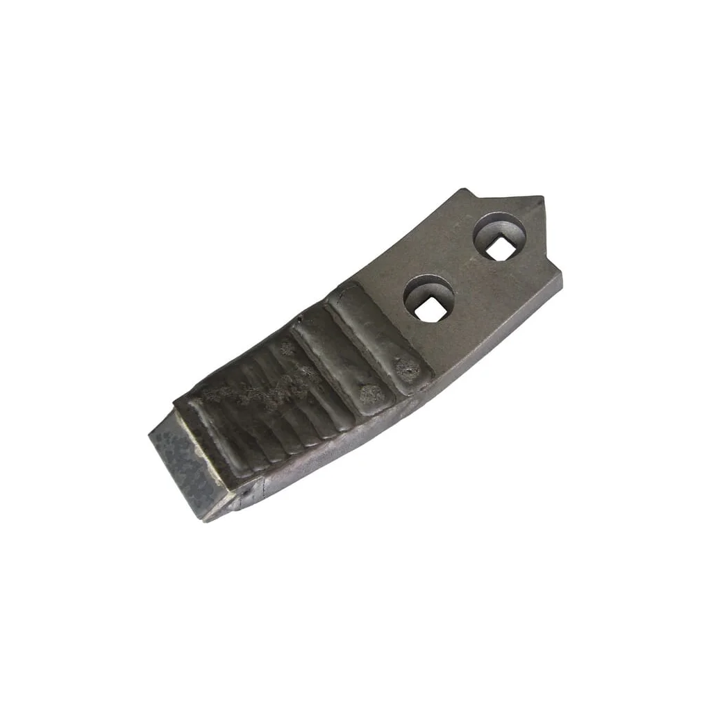 Brăzdar cultivator 215x40x20mm întărit curbat 2 orificii potrivit pentru Unia 2111200020CN