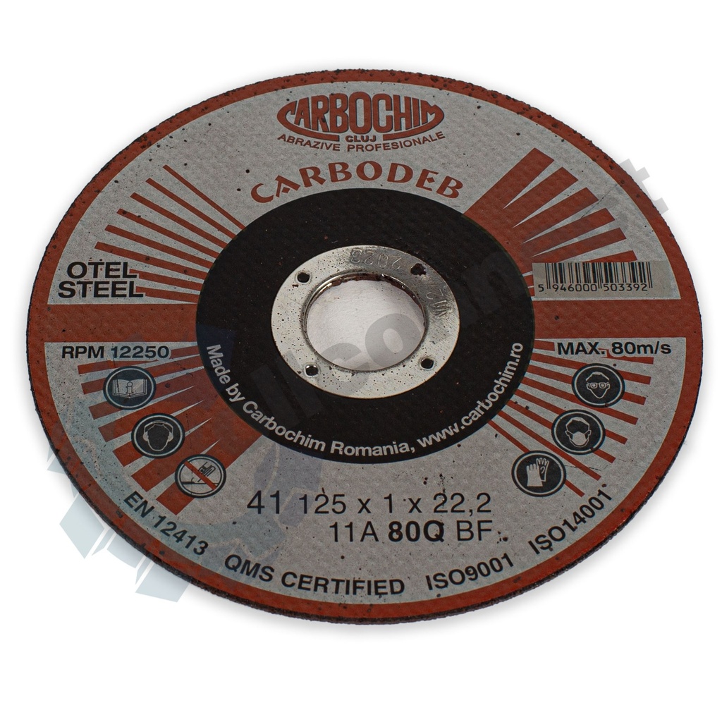 Disc debitare metal 125x1.x22.2 mm