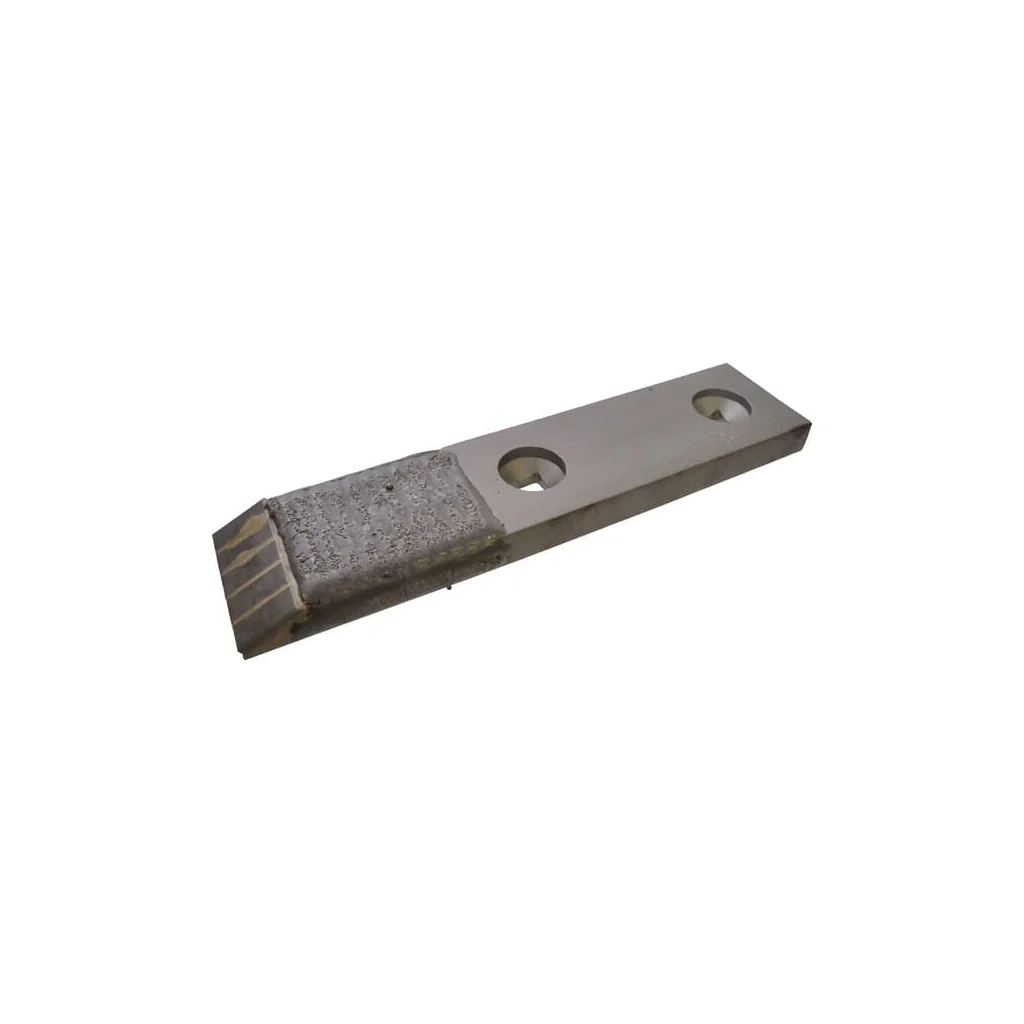 Brăzdar cultivator 300x70x20mm întărit plat 2 orificii potrivit pentru Demblon 3006CN