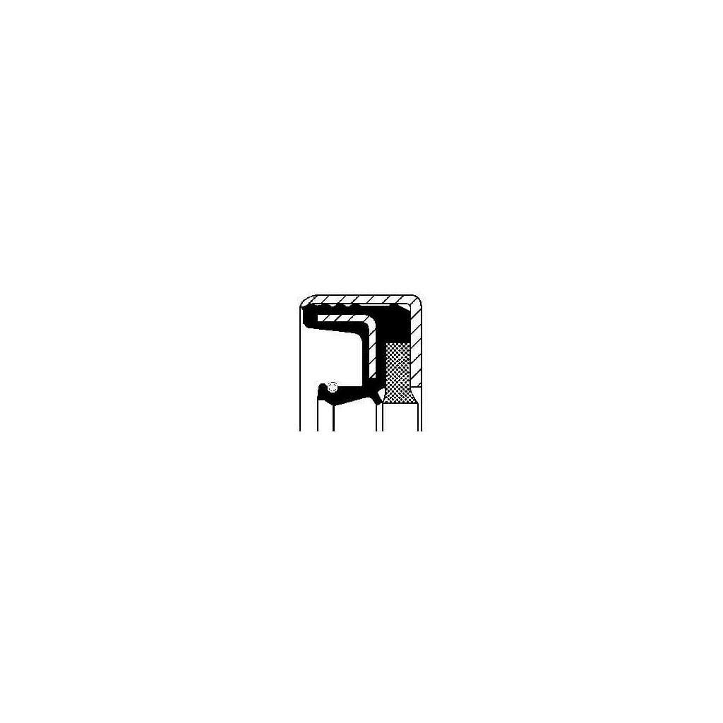 Simering combinat 75x102x14 72NBR 3019953X1N