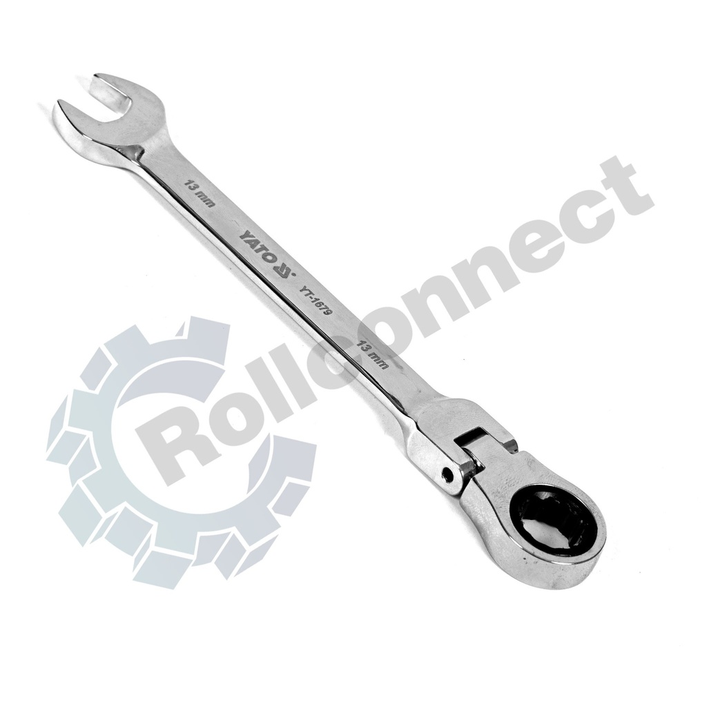 Cheie combinată articulată cu clichet 13 mm
