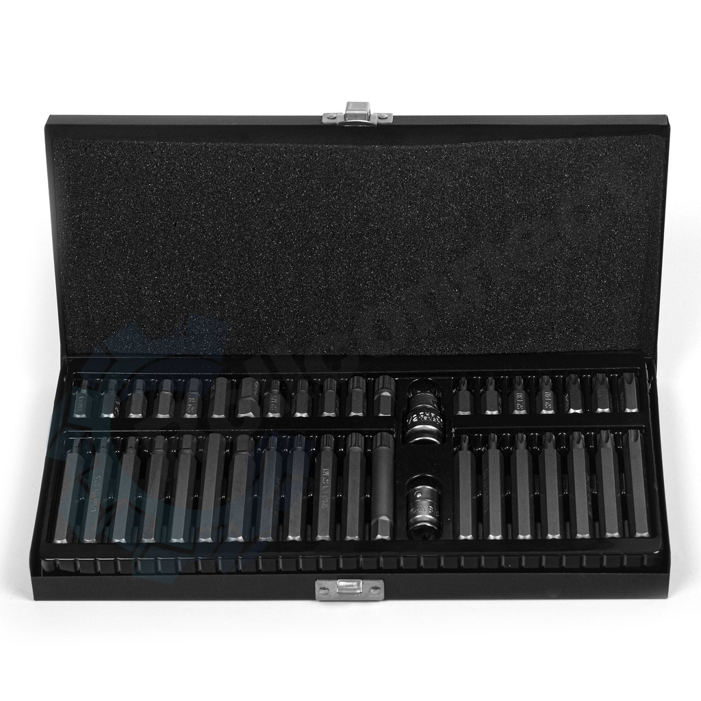 Trusa biți torx, hex și spline 40 piese