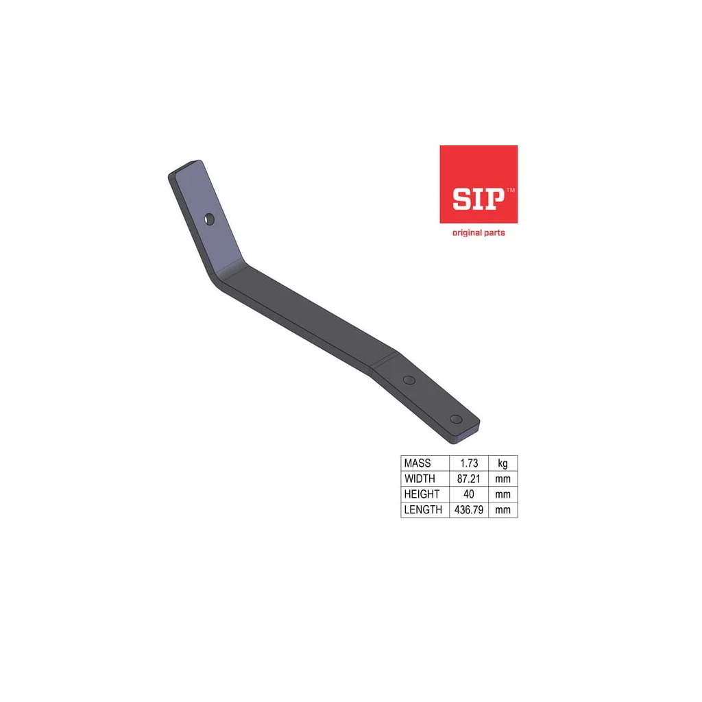 Braț dinte greblă sudură 334550011B