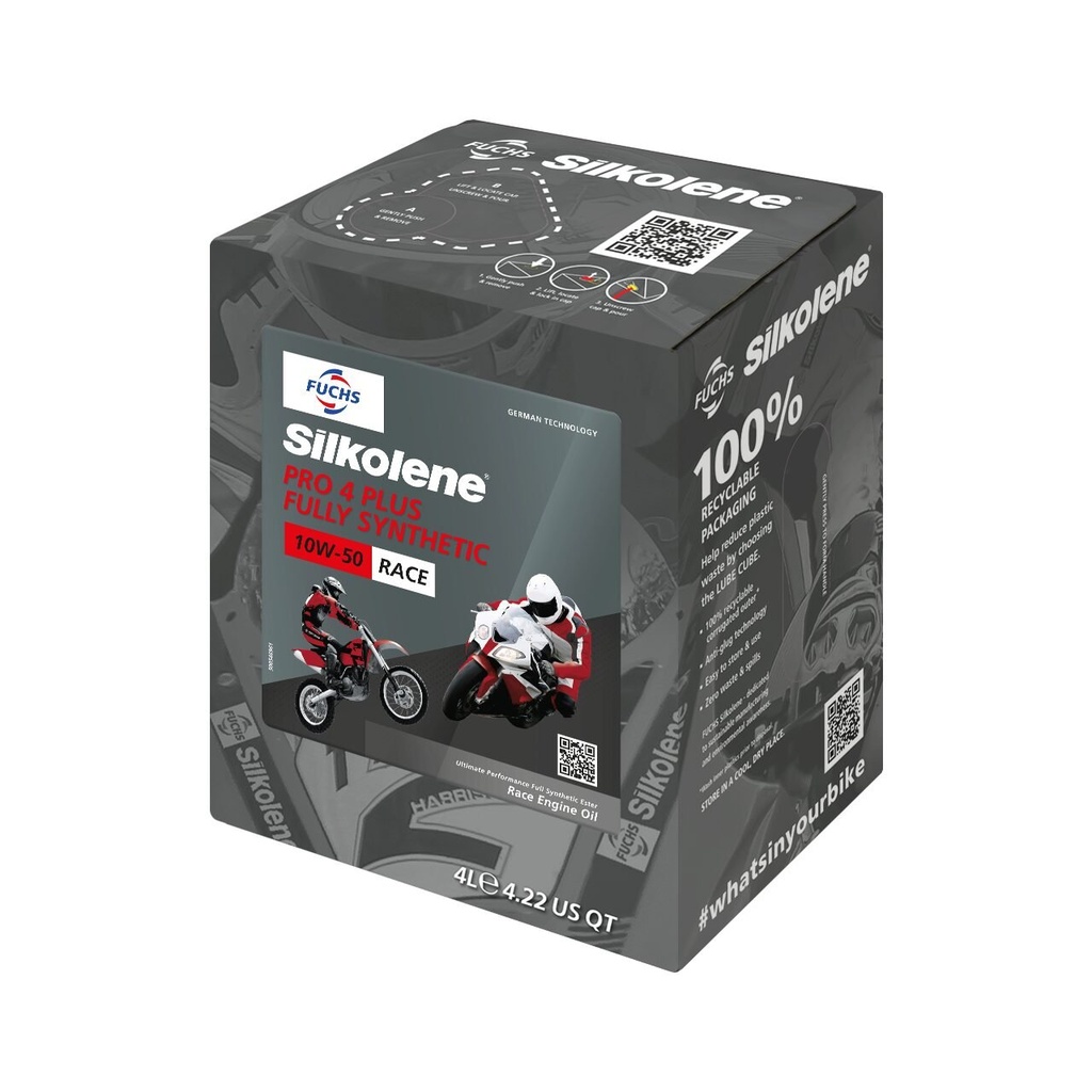 ULEI MOTOR SILKOLENE PRO 4 PLUS SAE 10W-50 XP 4L