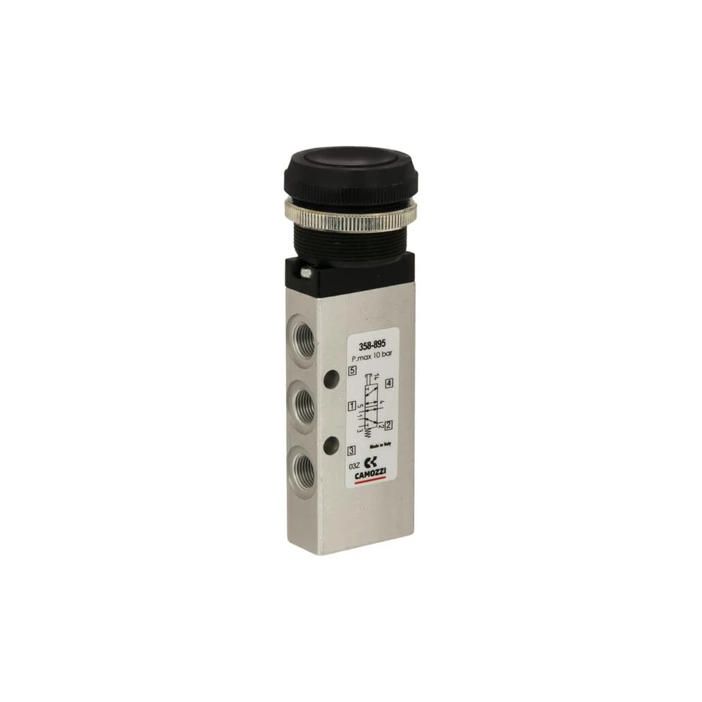 Supapă 5/2, buton 358895