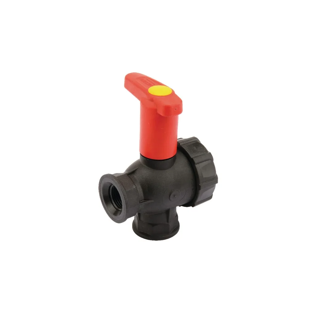 Robinet cu bilă 3 căi 1/2"cu mâner ridicat, continuu 45531112A