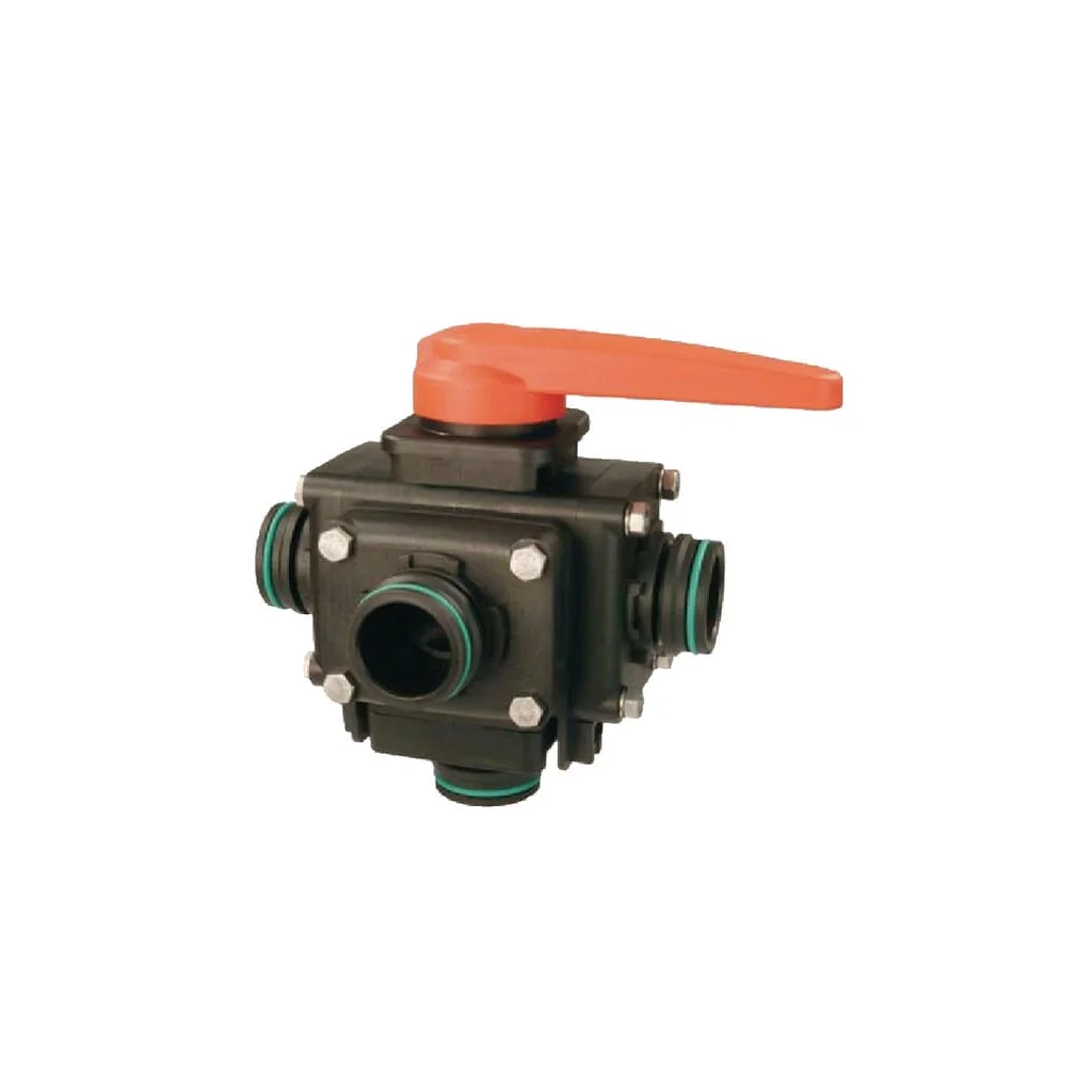 Robinet cu bilă 4 căi T4 453043S44