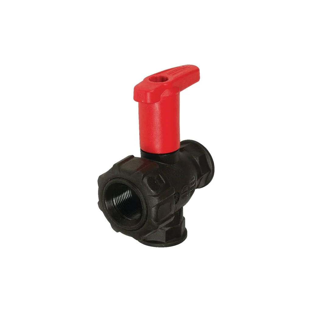 Robinet cu bilă 3 căi 3/4" cu mâner ridicat, întrerupt 45521113A