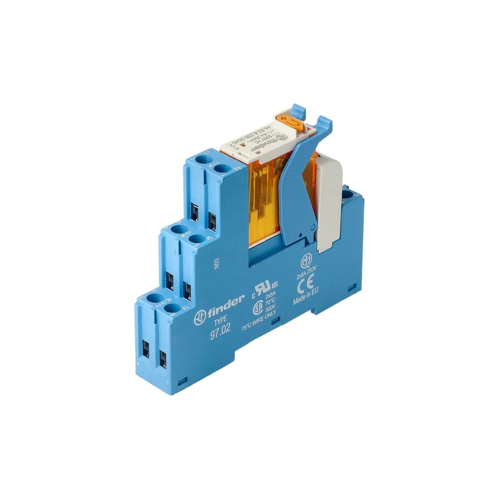 Interfață releu Mod. terminal cu șurub 2CO 8A/230V AC/Agni/LED/varistor 4C0282300060