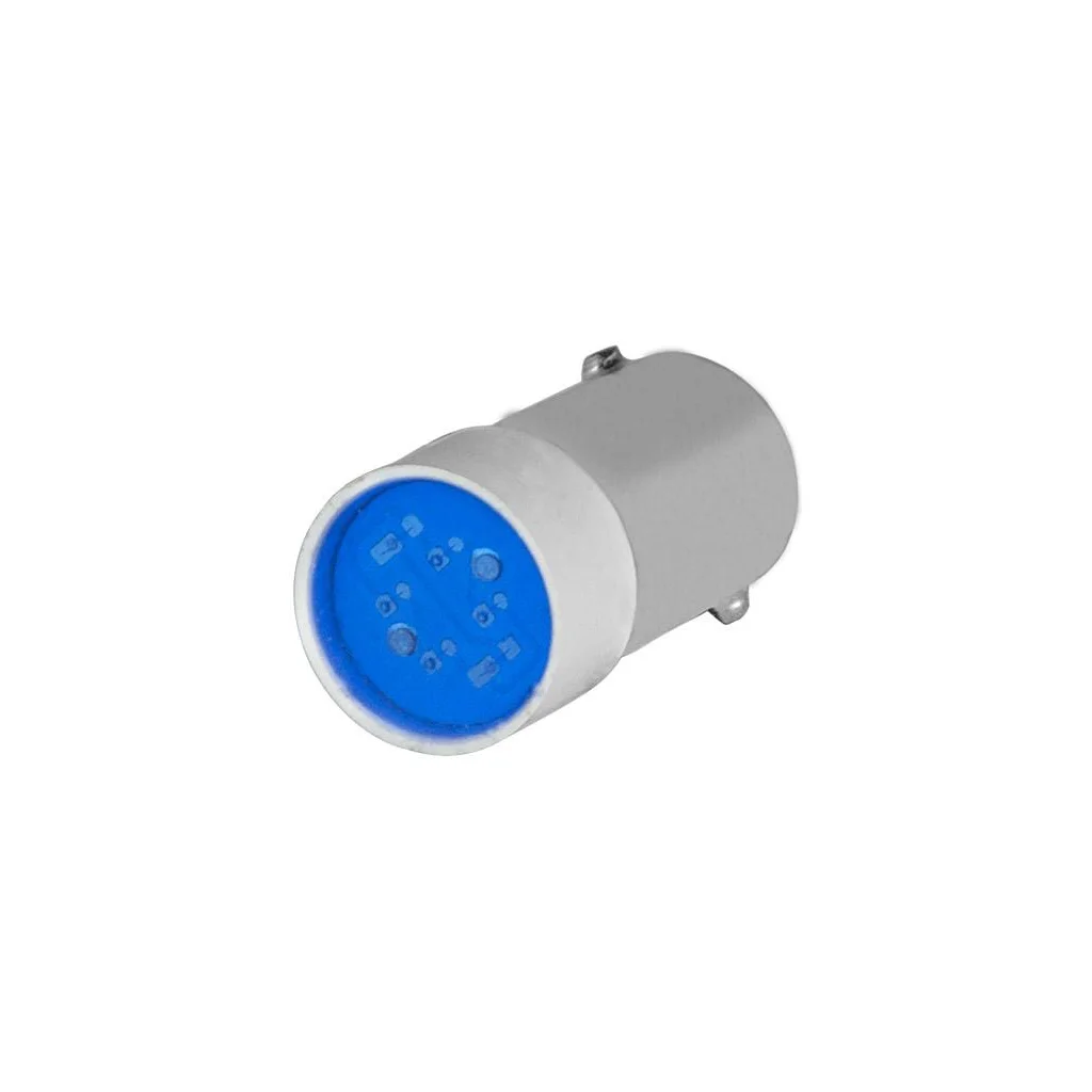 Bec led BA9s 240V albastru New-Elfin 010BA9SLBL220