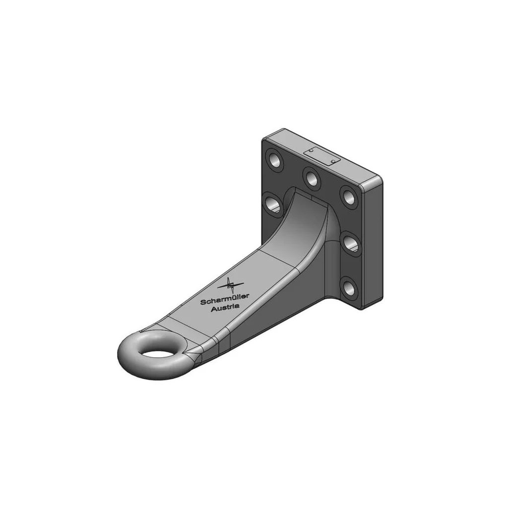 Ochet de remorcare diametru 50mm 145x145 offset L340 DIN 9678-2 00654460A02