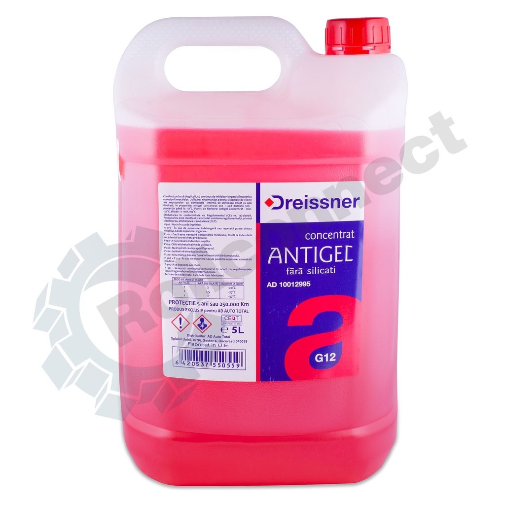 Antigel G12 Rosu 5L