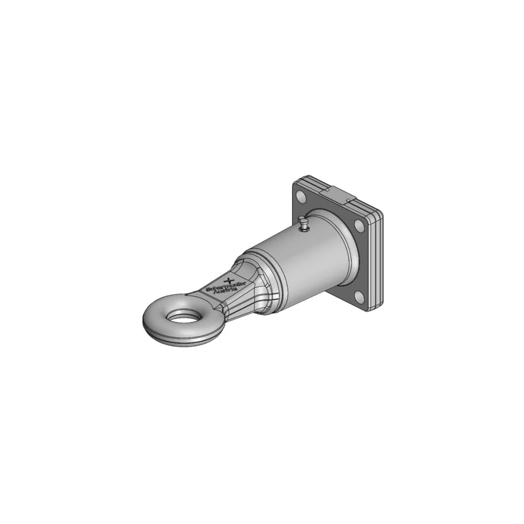 Ochet de remorcare pivotant cu diametrul de 50 mm F2 120x120 006646220A02