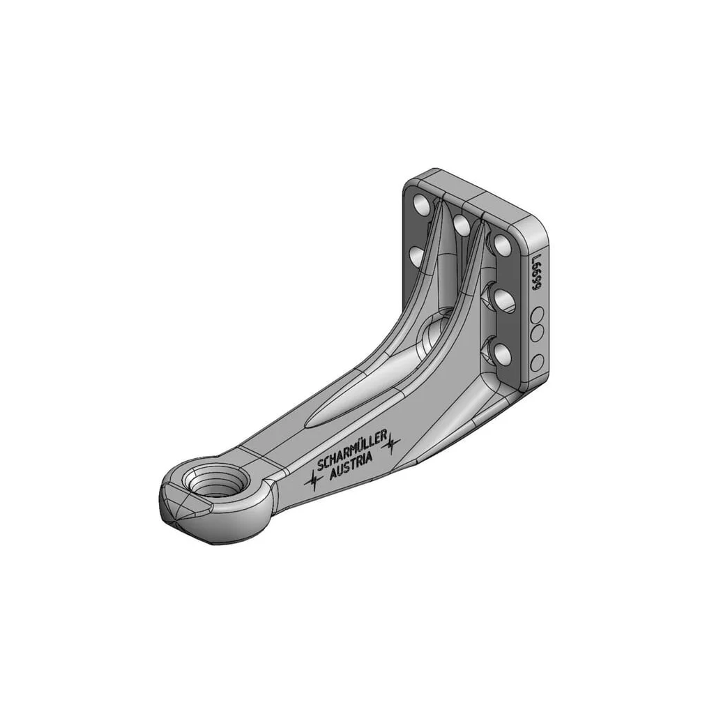 Ochet de remorcare cu diametrul de 40 mm 110x100 M20 offset ISO 5692-2 006525200A02