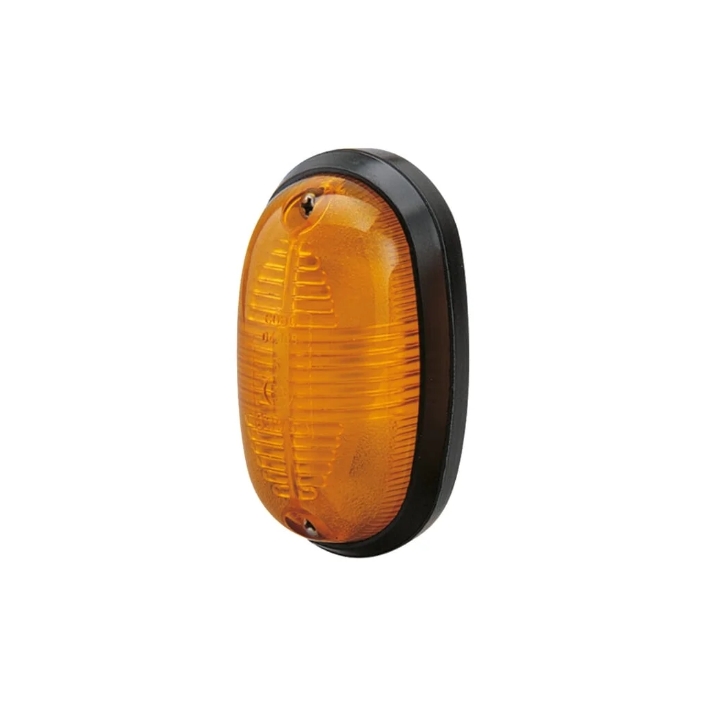 Lumină indicatoare ovală, chihlimbar, cu șurub, Cobo 0410800001