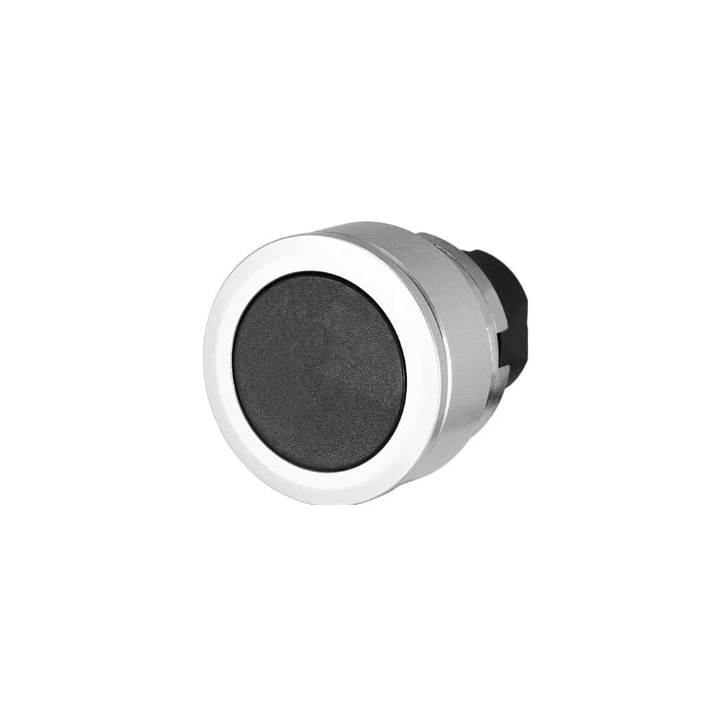 Buton negru cu opritor 030PPFIN