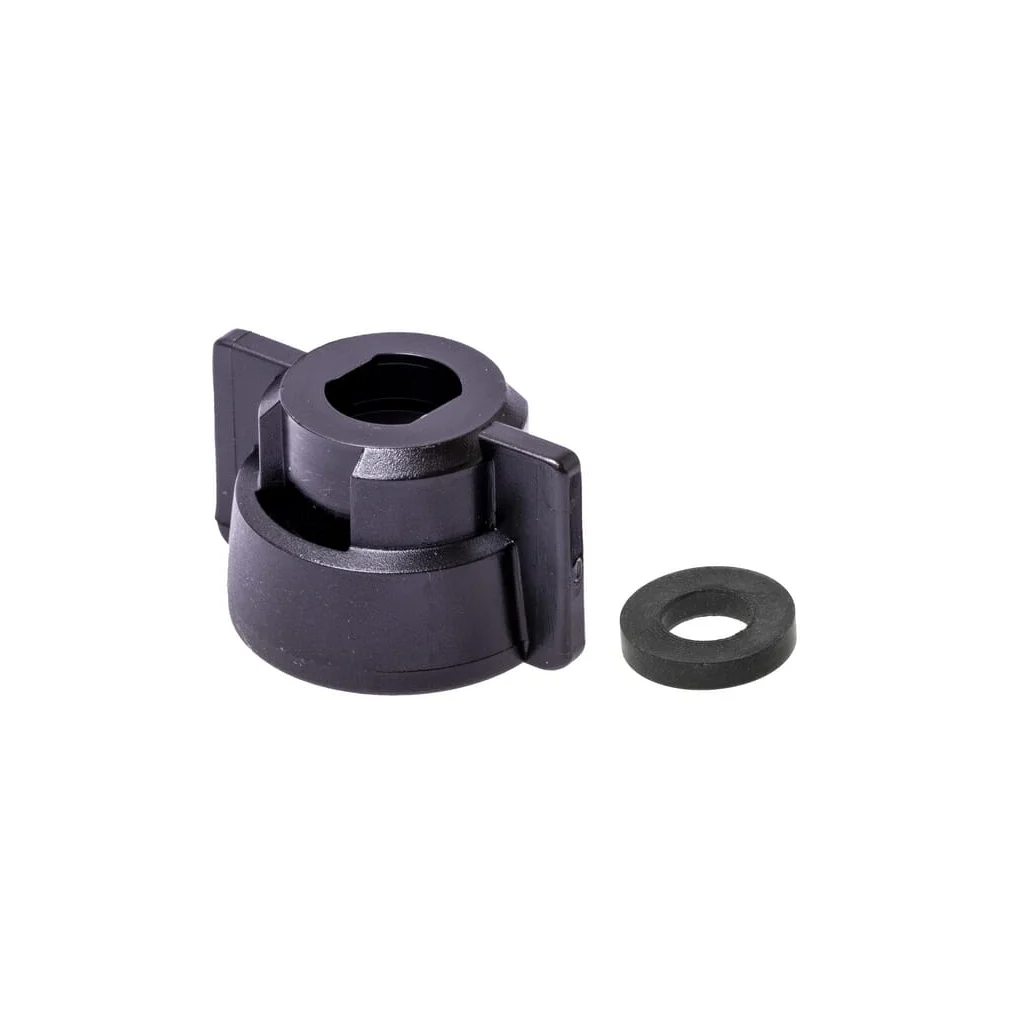 Capac duză baionetă SW10 negru cu garnitură 25 buc. Geoline 8253049P025