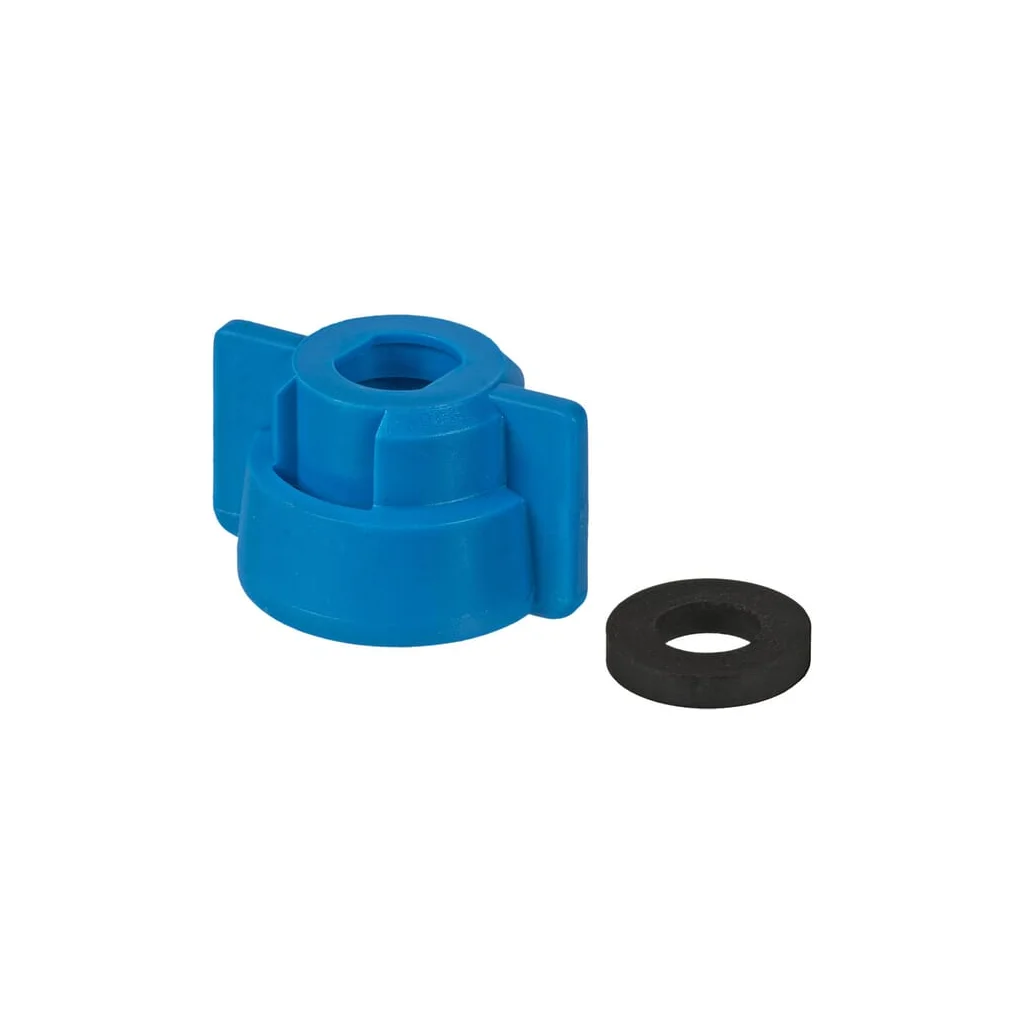 Capac duză baionetă SW10 albastru cu garnitură 25 buc. Geoline 8253011P025