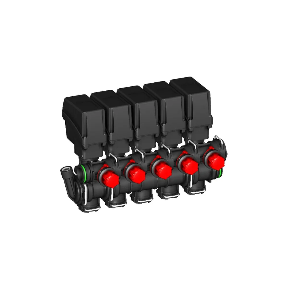 Kit electrovalve 5 secții, cu bypass, T5 863T0150