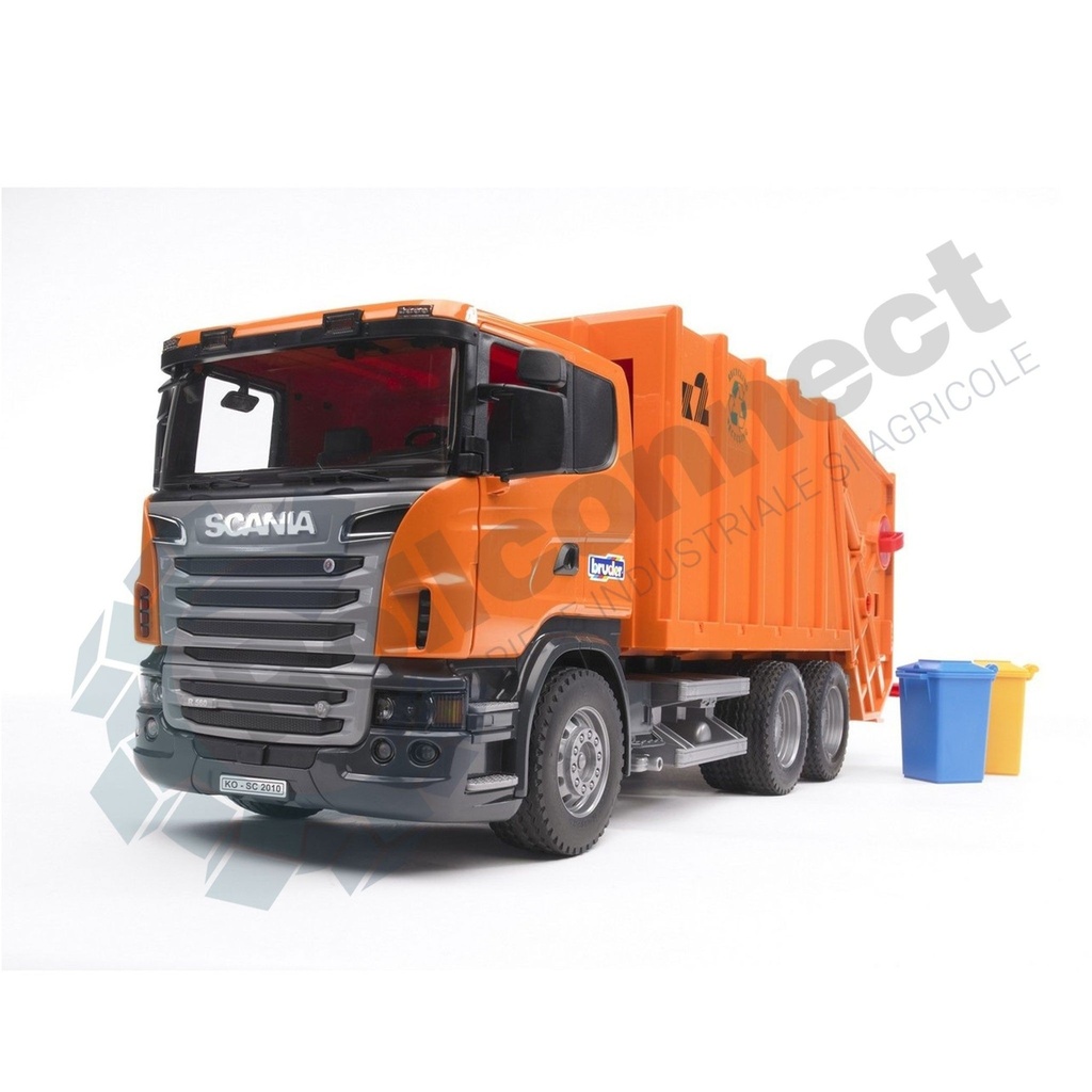 Camion Scania masina de gunoi