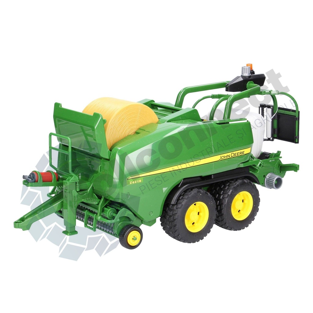 Presa de baloti cu înfoliator pentru baloti rotunzi John Deere C441R
