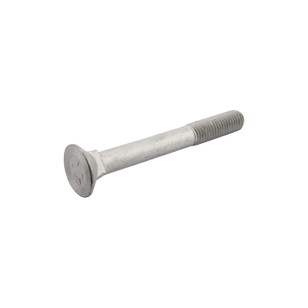 Șurub plug cap plat înecat gât pătrat M12x100 grupa 10.9 917296