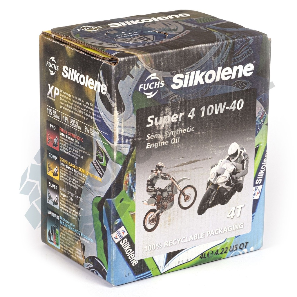 SILKOLENE SUPER 4 SAE 10W-40 4L