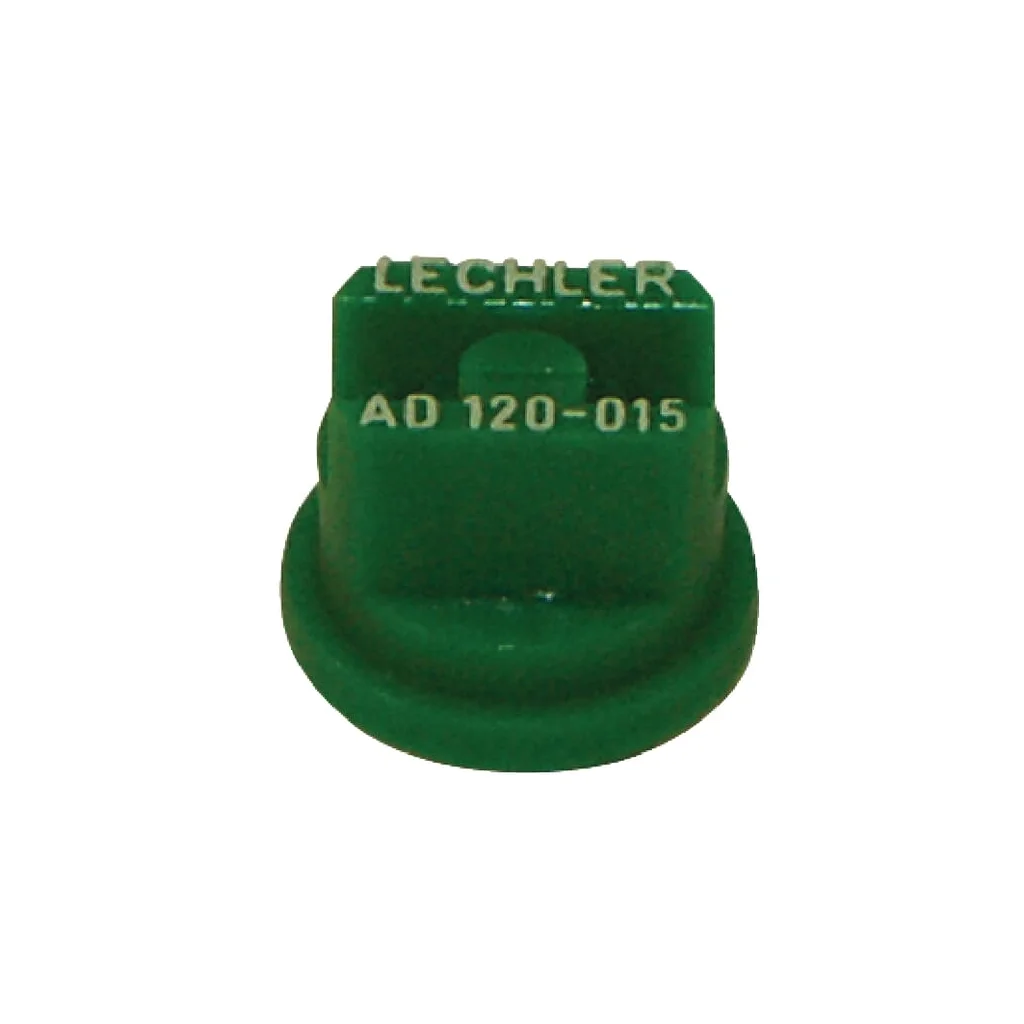 Duză ventilator plat AD 120° 015 verde din plastic Lechler AD120015POM