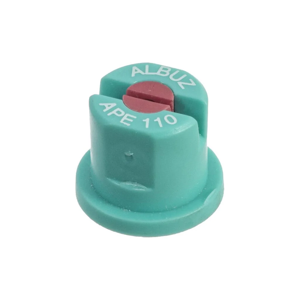 Duza evantai plat APE 110° 12 albastru deschis ceramică Albuz APE110TURQUOISE