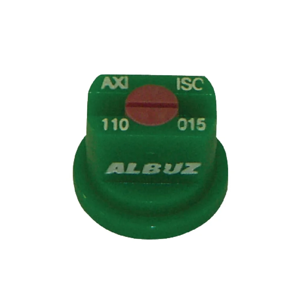 Duză ventilator plat ADE 110° 015, verde, ceramică, Albuz AXI110015